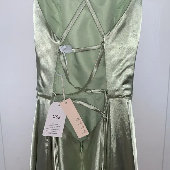 Vinio Spaghetti Strap Prom Dress - Picture 7 of 11